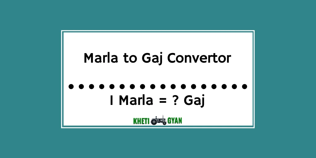 Marla to gaj convertor