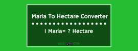 Marla To Hectare Converter